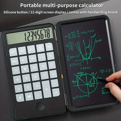 LCD Writing Calculator | Smart Calculator with Notepad