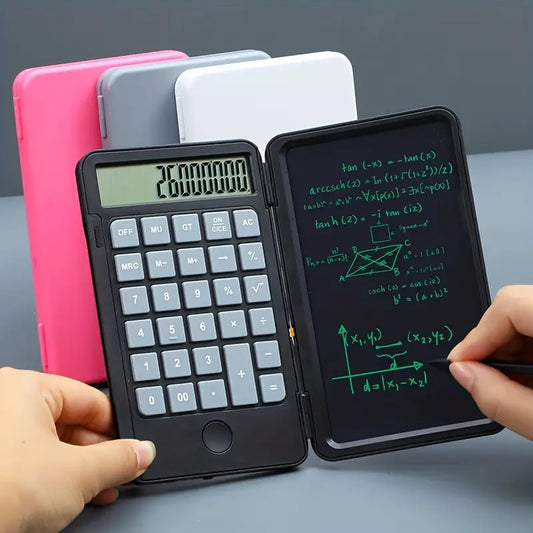 LCD Writing Calculator | Smart Calculator with Notepad