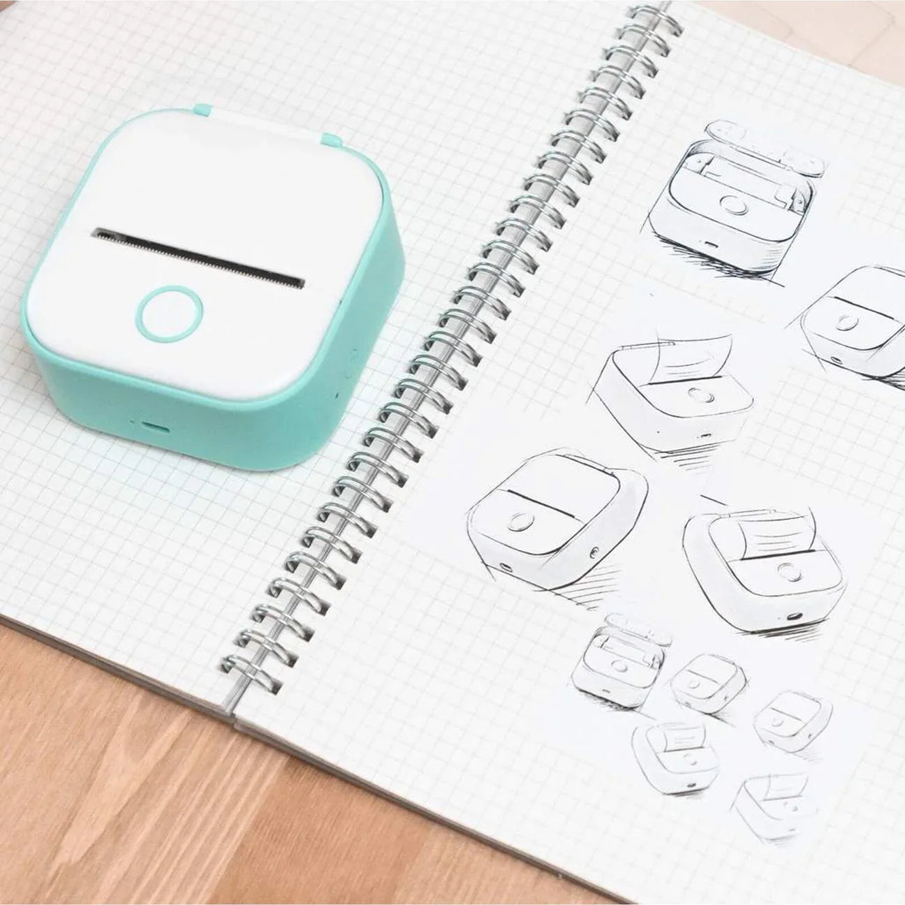 Portable Printer | Wireless Mini Printer for Phone & Travel