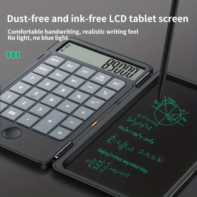 LCD Writing Calculator | Smart Calculator with Notepad