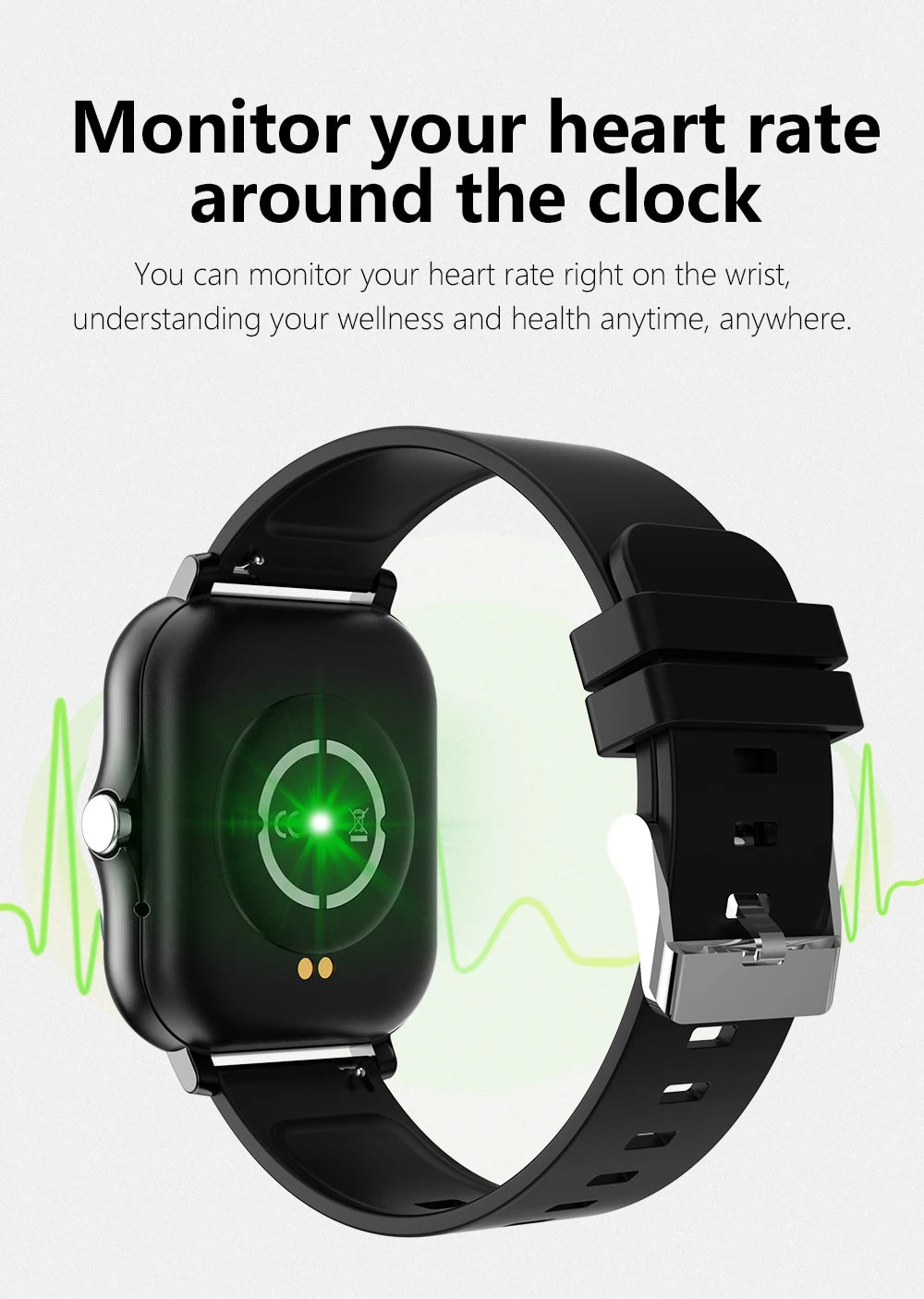 Smart Watch Full Touch – Bluetooth Call & Fitness Tracker