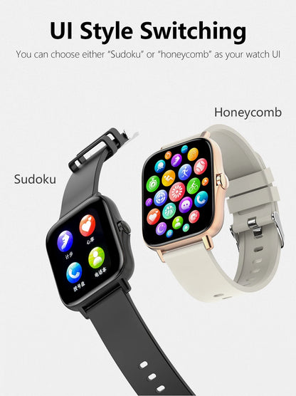 Smart Watch Full Touch – Bluetooth Call & Fitness Tracker 
