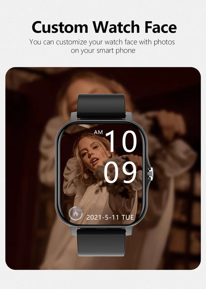Smart Watch Full Touch – Bluetooth Call & Fitness Tracker