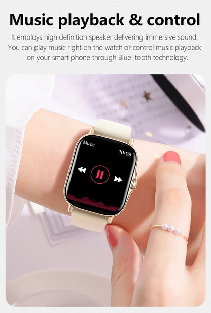 Smart Watch Full Touch – Bluetooth Call & Fitness Tracker