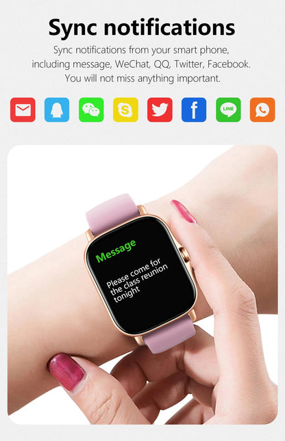 Smart Watch Full Touch – Bluetooth Call & Fitness Tracker