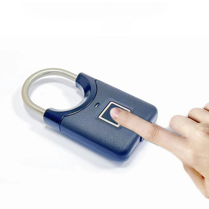 Fingerprint Padlock Mini Smart Electronic Security Locker Fingerprint Lock Anti-Theft USB Charge For Bike Gym Locker Luggage