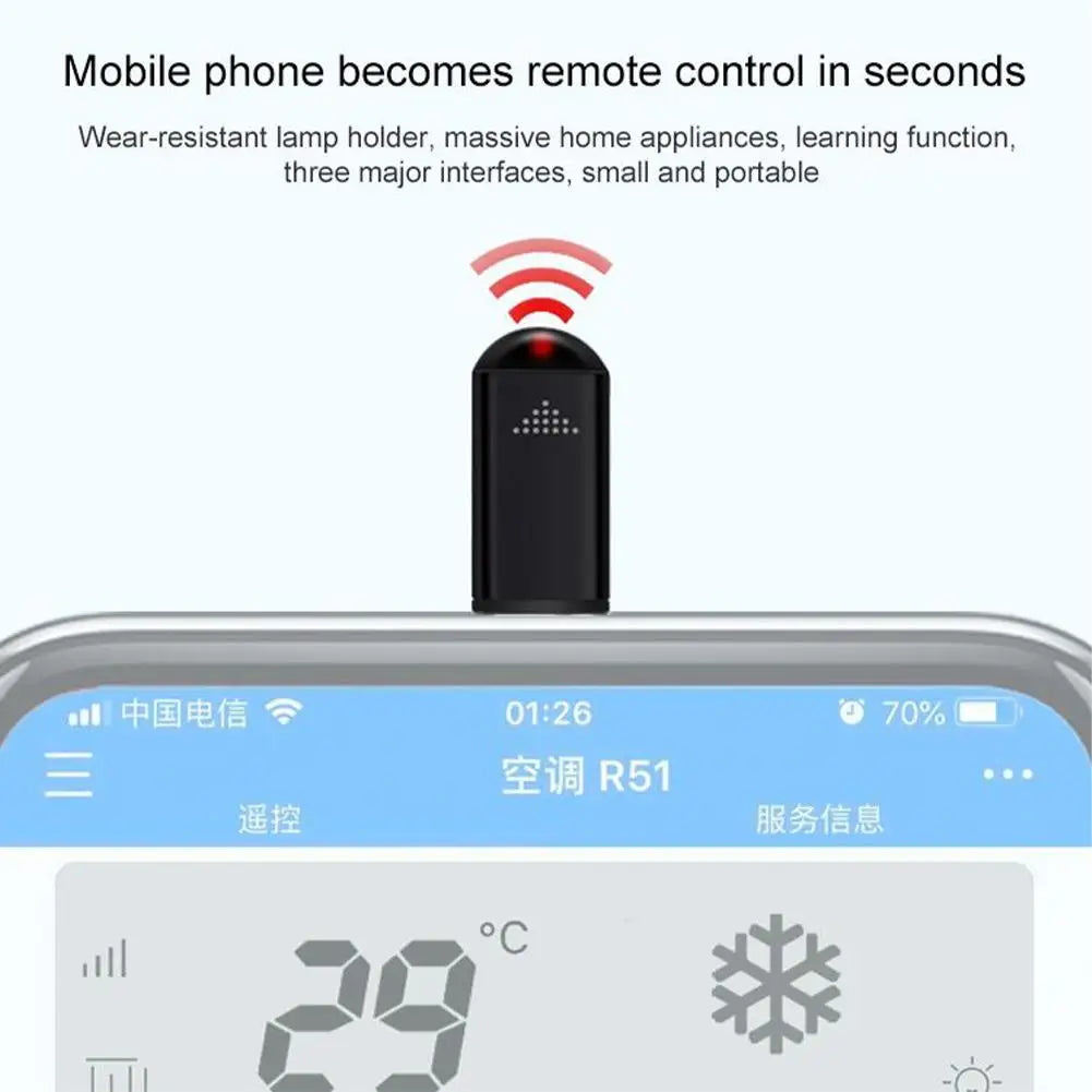 IR Infrared Remote Adapter – Universal Phone Control