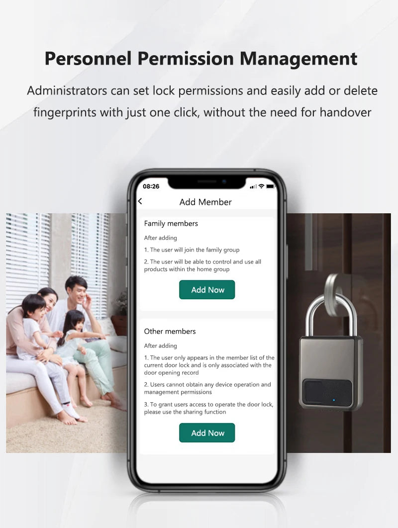 Fingerprint Padlock Waterproof Smart Keyless Security Locker Fingerprint Lock Anti-Theft USB Charge For Bike Gym Locker Luggage