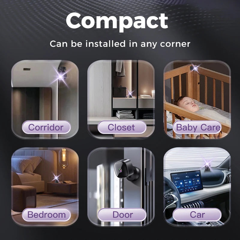 Security Camera 4K Wireless WiFi Monitoring Security Protection Remote High-definition Night Vision Infrared Surveillance