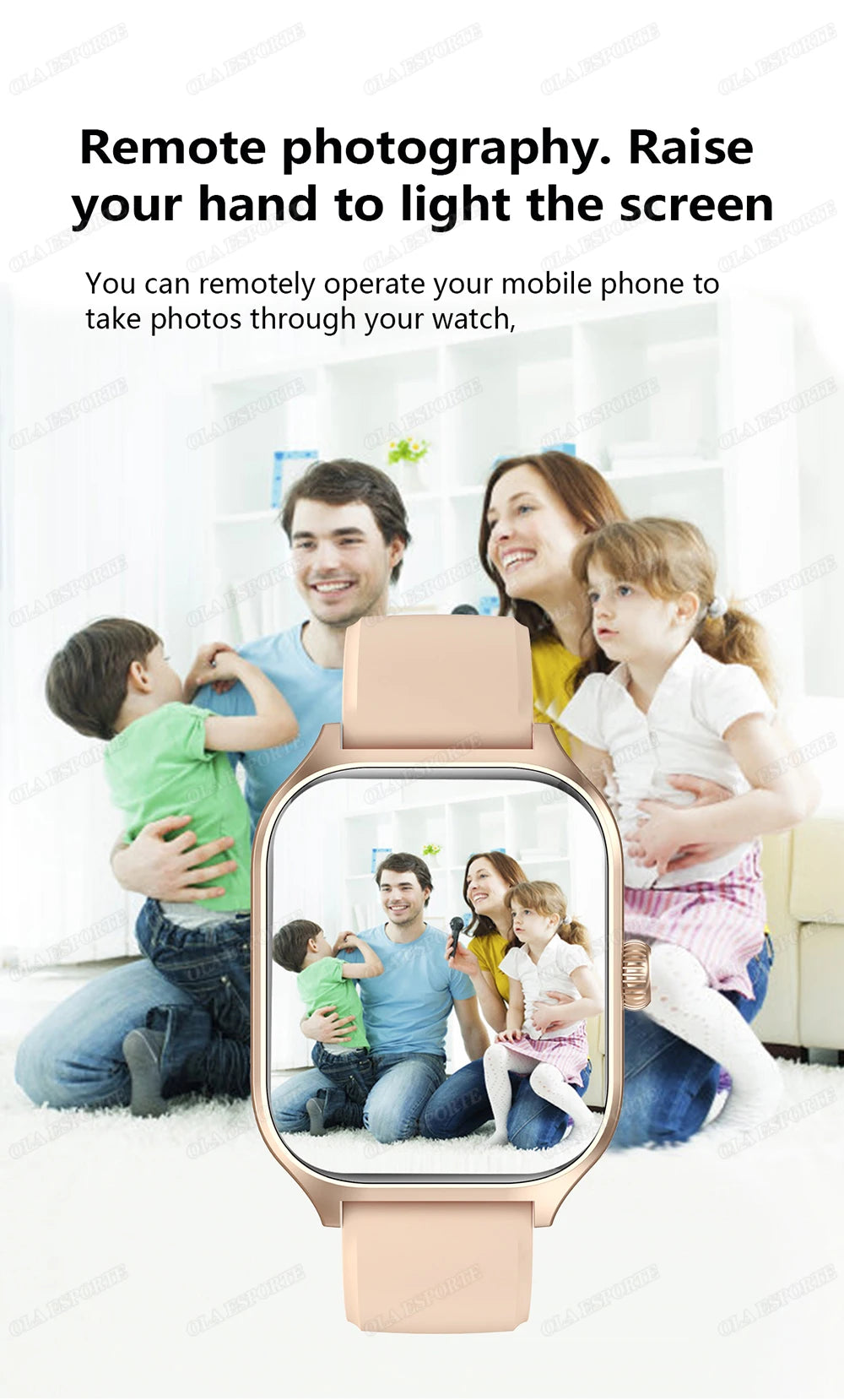 Smart Watch 2.01” HD Display – Bluetooth Call Fitness Smartwatch