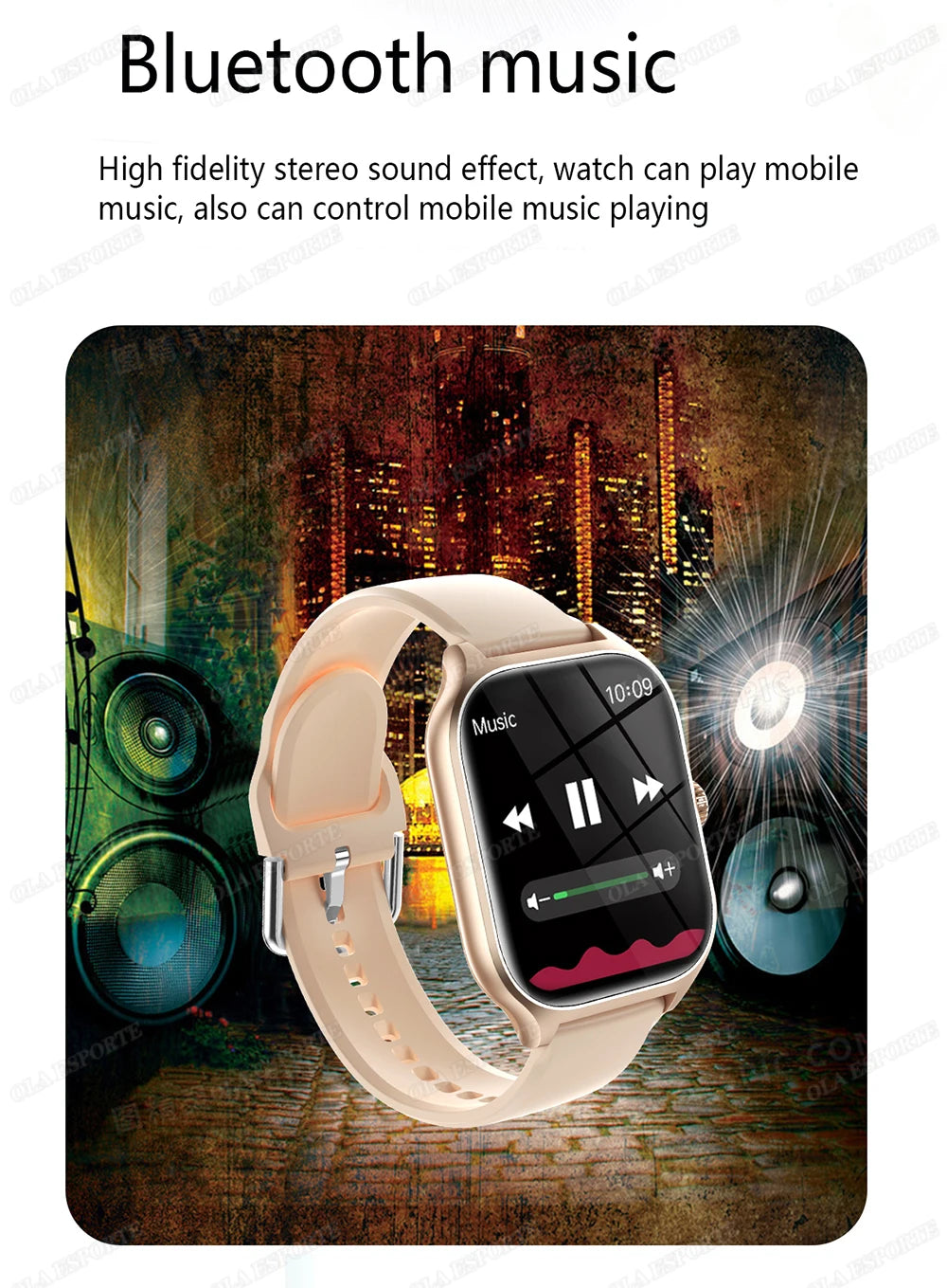 Smart Watch 1.83” HD Display – Bluetooth Call Fitness