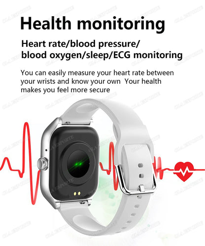 Smart Watch 1.83” HD Display – Bluetooth Call Fitness