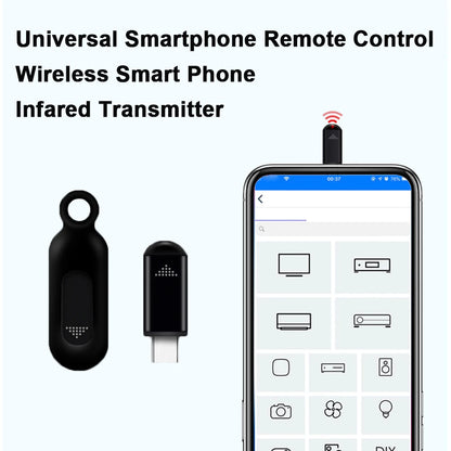 IR Infrared Smart Remote Adapter – Type-C Universal 