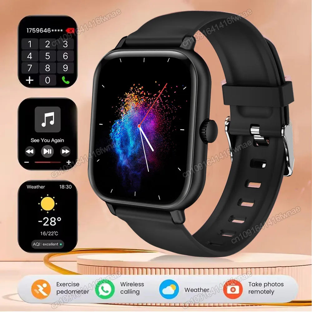 Smart Watch 2.01” HD Display – Bluetooth Call Fitness Smartwatch