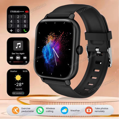 Smart Watch 2.01” HD Display – Bluetooth Call Fitness Smartwatch