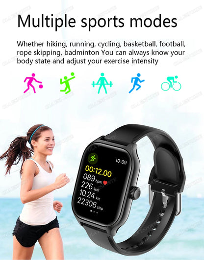 Smart Watch 2.01” HD Display – Bluetooth Call Fitness Smartwatch