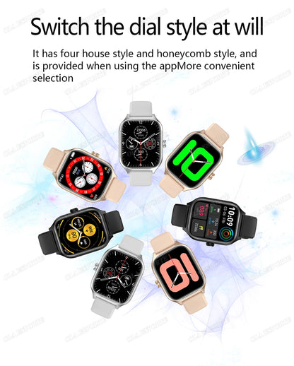 Smart Watch 2.01” HD Display – Bluetooth Call Fitness Smartwatch