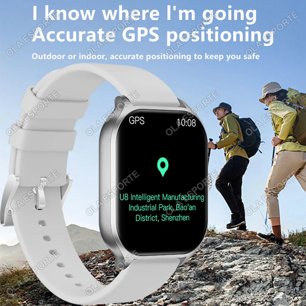 Smart Watch 2.01” HD Display – Bluetooth Call 