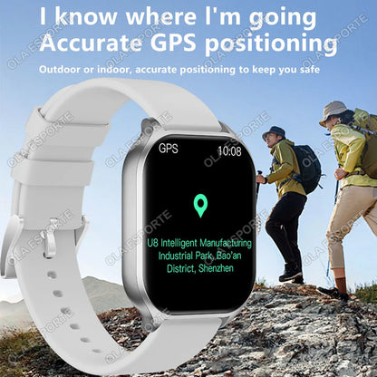 Smart Watch 2.01” HD Display – Bluetooth Call 