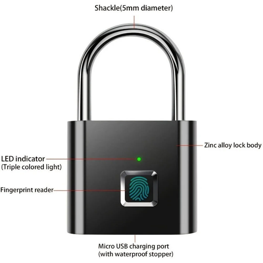 Fingerprint Smart Lock, Keyless Waterproof