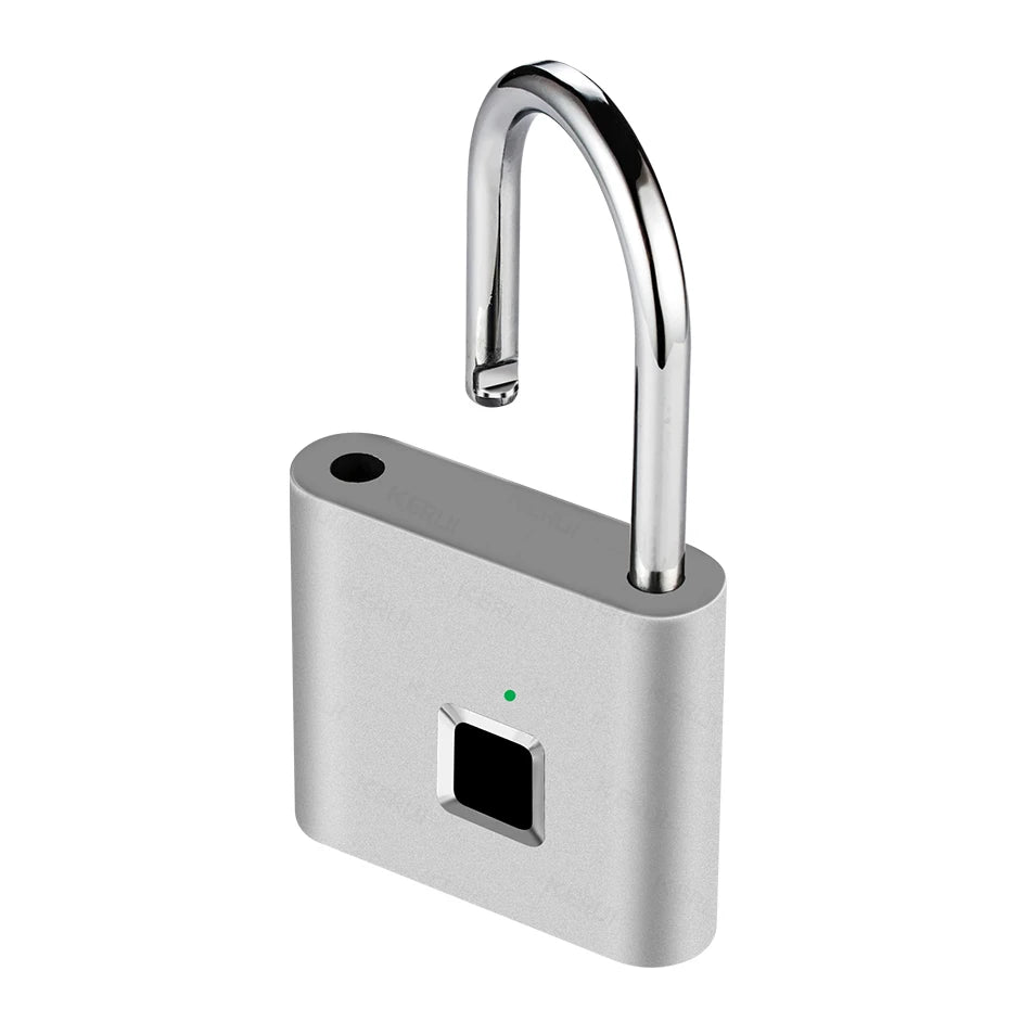 Fingerprint Padlock – USB Rechargeable Waterproof