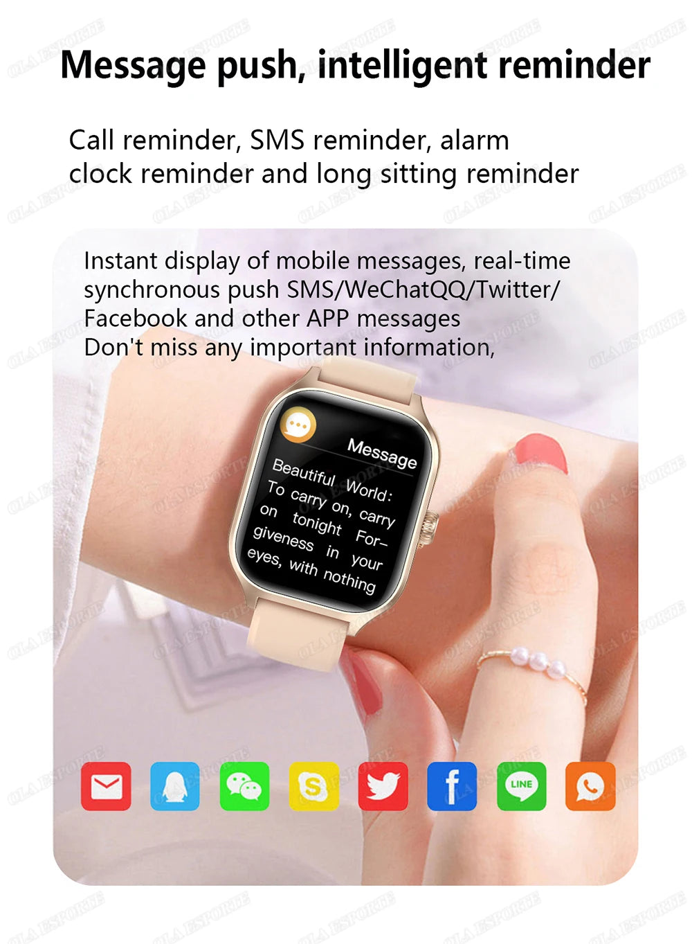 Smart Watch 2.01” HD Display – Bluetooth Call Fitness Smartwatch
