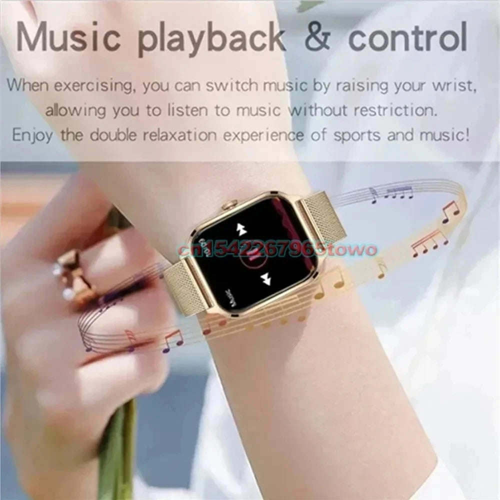 Smart Watch 1.83” HD Display – Bluetooth Call Fitness 