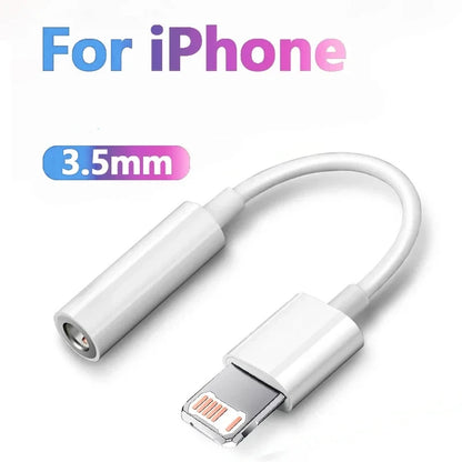 iPhone Aux Adapter – Lightning to 3.5mm 