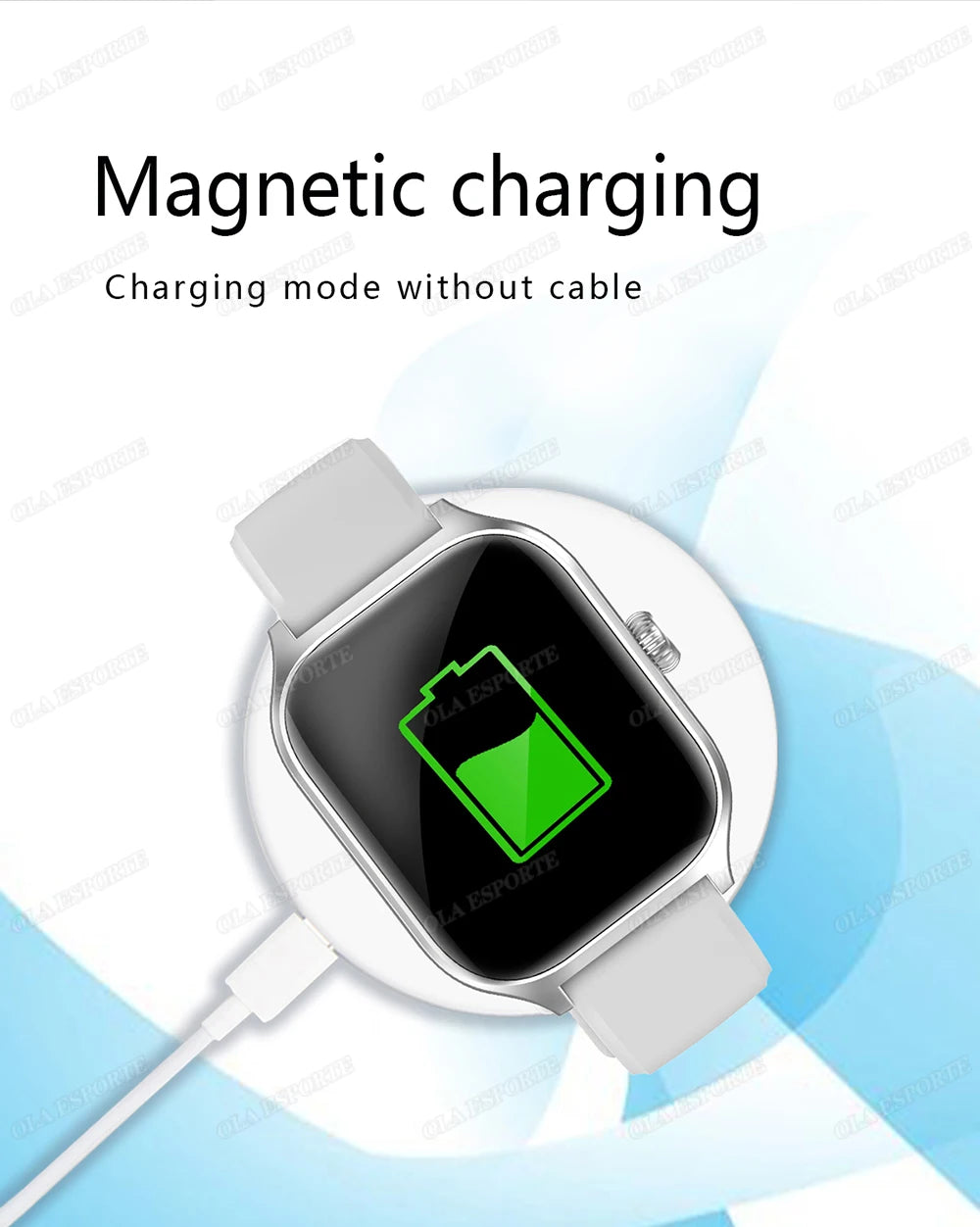 Smart Watch 1.83” HD Display – Bluetooth Call Fitness 