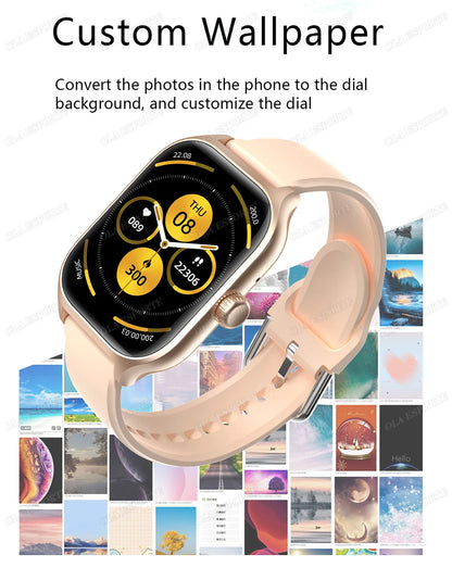 Smart Watch 1.83” HD Display – Bluetooth Call Fitness