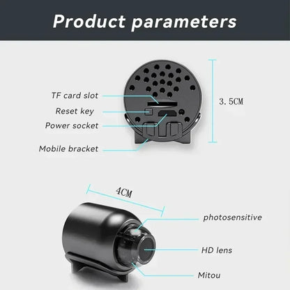 1080P Mini Camera Wireless Surveillance Security Video Cam Night Vision Motion Detect Camcorder Mini Cam Monitor Smart Home NEW
