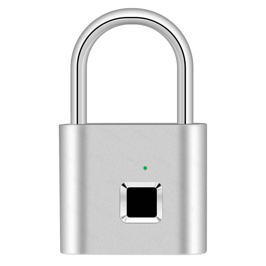 Fingerprint Padlock – USB Rechargeable Waterproof