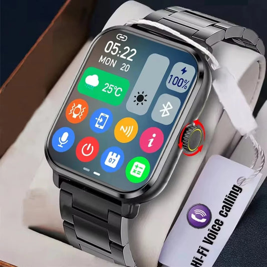 Smart Watch 1.83” HD Display – Bluetooth Call Fitness 