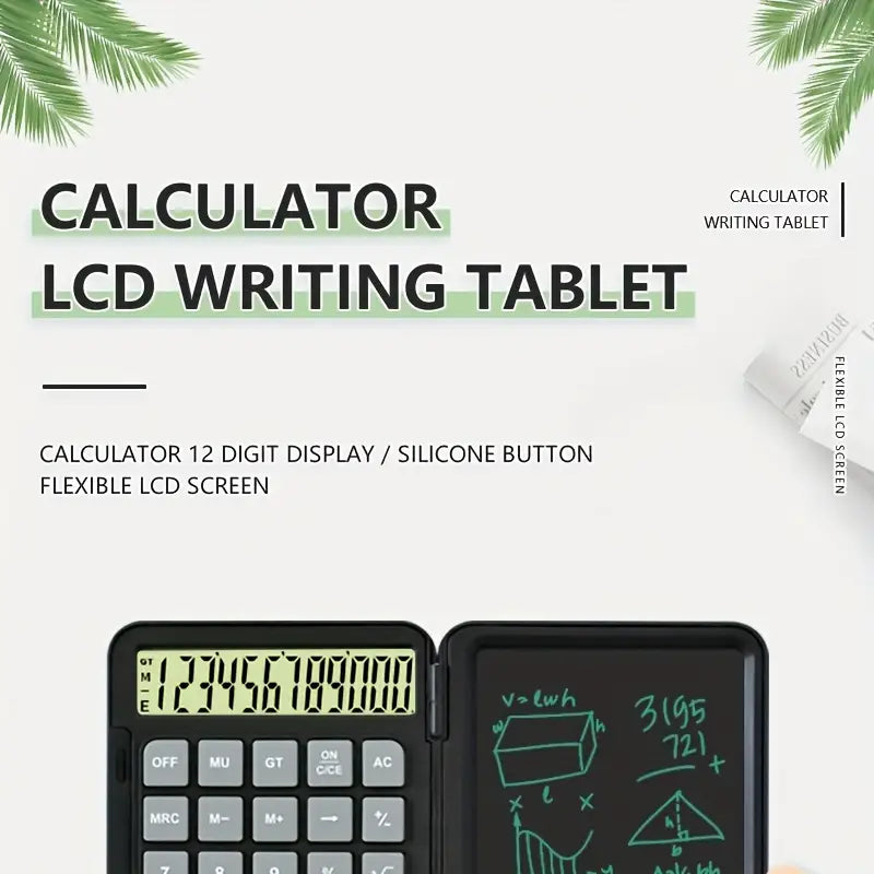 LCD Writing Calculator | Smart Calculator with Notepad